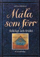 M&aring;la som f&ouml;rr