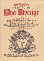 Kort beskrivning om provinsen Nya Sverige uti Amerika