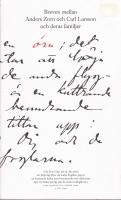 Breven mellan Anders Zorn och Carl Larsson och deras familjer