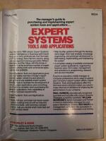 Expert systems - tools and applications