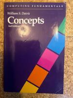 Computing fundamentals : concepts
