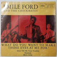 What do you want to make those eyes at me for ?