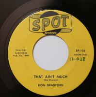 Someone's gotta go / That ain't much