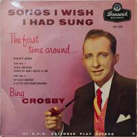Songs I wish I had sung part 1
