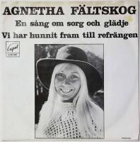 En s&aring;ng om sorg och gl&auml;dje / Vi har hunnit fram till refr&auml;ngen