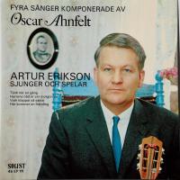 Fyra s&aring;nger komponerade av Oscar Ahnfelt
