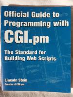 Programming with CGI.pm