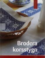 Brodera korsstygn