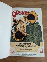 G&ouml;stas samlade visor och poem. F&ouml;rsta och andra samlingen. Handbunden sambindning.