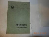 Instruktioner f&ouml;r sk&ouml;tsel av BOLINDER&acute;S R&aring;oljemotorer.Typ W7. Nr.4352