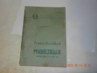 Traktorhandbok MUNKTEL`S Traktor Typ. BM-20.
