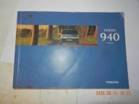 VOLVO  940 Instruktionsbok