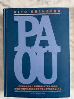 PA, OU - personaladministration och organisationsutveckling