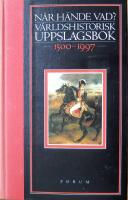 N&auml;r h&auml;nde vad?