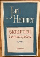 Skrifter i minnesupplaga Lyrik 1914&ndash;1944