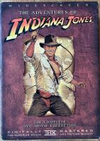 Indiana Jones DVD-box med de tre f&ouml;rsta filmerna