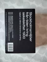 Stockholmsmilj&ouml;er fr&aring;n tiden kring sekelskiftet 1900 : vykort ur Alfred Wirstr&ouml;ms samling