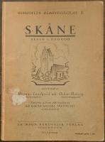 Bergvalls hembygdsatlas 1 Sk&aring;ne, skala 1 : 200 000