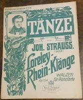Loreley – Rhein.Klänge, op. 154. Walzer für Pianoforte
