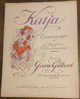 Katja &ndash; operett i tre akter av L. Jacobson och R. Oesterreicher. Arrangemang f&ouml;r piano med text