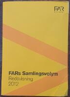 Fars samlingsvolym 2012 Redovisning