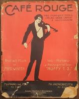 Caf&eacute; Rouge. Vals-romans ur revyoperetten "Ruffy T. 3."