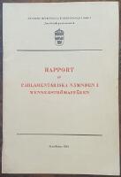 Statens offentliga utredningar 1964:17 &ndash; Rapport av Parlamentariska n&auml;mnden i Wennerstr&ouml;maff&auml;ren