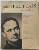 Negro Spirituals &ndash; samlade, &ouml;versatta, harmoniserade och f&ouml;rsedda med kommentarer