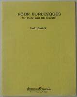 Four Burlesques &ndash; for Flute and Bb Clarinet