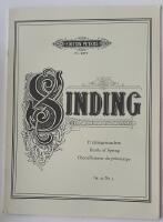 Fr&uuml;hlingsrauschen/Gazouillement du printemps/Rustle of Spring &ndash; Opus 32 nr 3