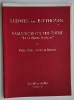 Variations on the theme "La ci darem la mano" from Mozarts Don Giovanni &ndash; for Flute (Oboe), Clarinet & Bassoon
