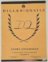 Diller-Quaile &ndash; Andra solo-boken, pianostycken f&ouml;r tv&aring; h&auml;nder