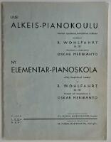 Ny elementar-pianoskola &ndash; efter bepr&ouml;vad metod av R. Wohlfahrt, op. 222. &Ouml;versatt och kompletterad av Oskar Merikanto, h&auml;fte 1