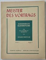 Meister des Vortrags &ndash; Ausgew&auml;hlte Klavierst&uuml;cke, band II