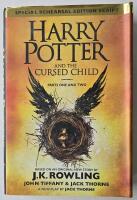 Harry Potter and the Cursed Child, parts one and two. Special Rehearsal Edition: The Official Script Book of the Original West End Production
