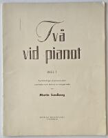 Tv&aring; vid pianot, del 1 &ndash; Fyrh&auml;ndiga pianostycken