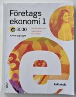 E3000 F&ouml;retagsekonomi 1 &ndash; Faktabok