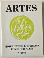 Artes nr 4 1978 &ndash; tidskrift f&ouml;r konst, litteratur och musik