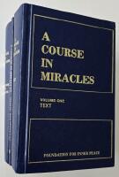 A course in miracles : 1: text, 2: workbook for students, 3: manual for teachers