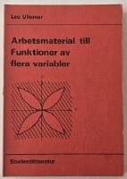 Funktioner av flera variabler &ndash; Arbetsmaterial