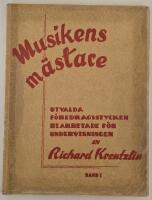 Musikens m&auml;stare &ndash; utvalda f&ouml;redragsstycken bearbetade f&ouml;r undervisningen, band I