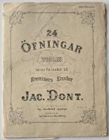 24 &ouml;fningar f&ouml;r violin, op. 37 &ndash; s&aring;som f&ouml;rstudier till Kreutzers Etuder