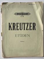 42 &eacute;tudes ou caprices pour violon (Hermann)