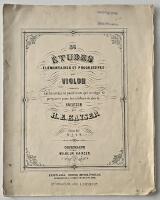 36 &Eacute;tudes &eacute;l&eacute;mentaires et progressives pour violon, op. 20 h&auml;fte 1