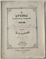 36 &Eacute;tudes &eacute;l&eacute;mentaires et progressives pour violon, op. 20 h&auml;fte 2