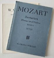 Sonaten &ndash; Klavier und Violine, Urtext, Band I (Hrgb. von Ernst Fritz Schmid, Fingersatz und Strichbezeichnungen von Walther Lampe und Karl R&ouml;hrig)