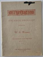 Figaros br&ouml;llop, opera &ndash; solos&aring;nger och duetter med piano