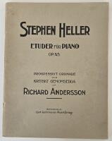 Etuder f&ouml;r piano op. 45