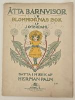 &Aring;tta barnvisor ur Blommornas bok af J. Oterdahl