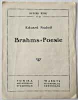 Brahms-Poesie